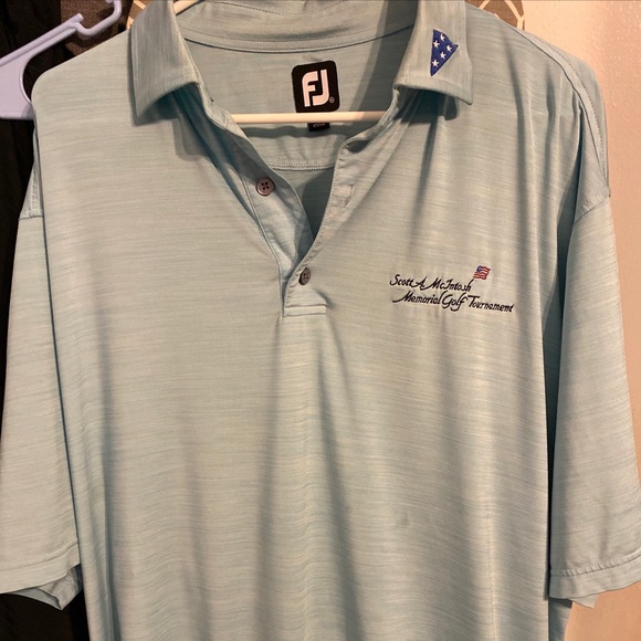 Mens Footjoy Golf Polo Size Large - Picture 1 of 3